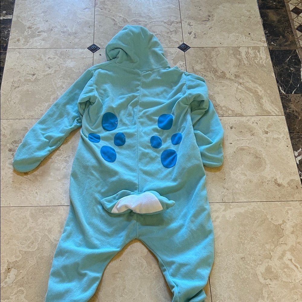 Blue Narwhal Onesie Costume - Picture 3 of 3